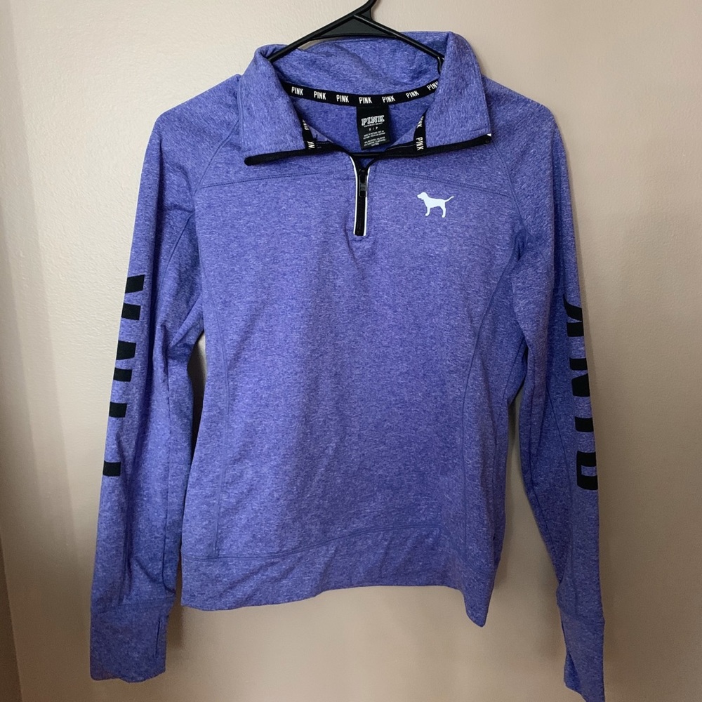 PINK workout quarter zip